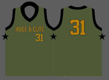 Load image into Gallery viewer, OD Green With Tan Huge &amp; Cute Jersey
